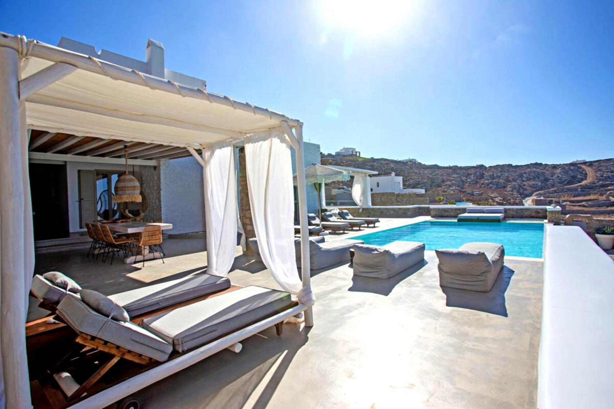 Villa Panamera Mykonos, Private Heaven, Supreme View! Fanari  Dış mekan fotoğraf
