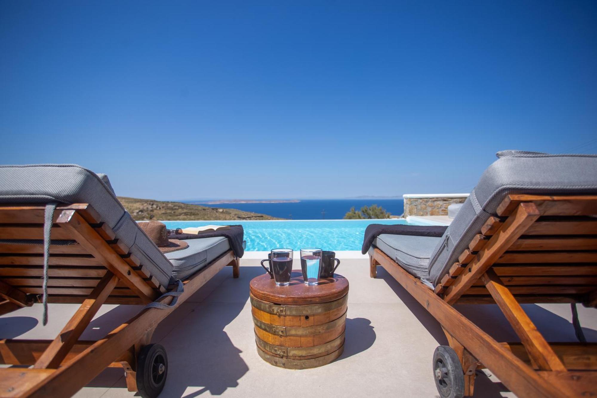 Villa Panamera Mykonos, Private Heaven, Supreme View! Fanari  Dış mekan fotoğraf