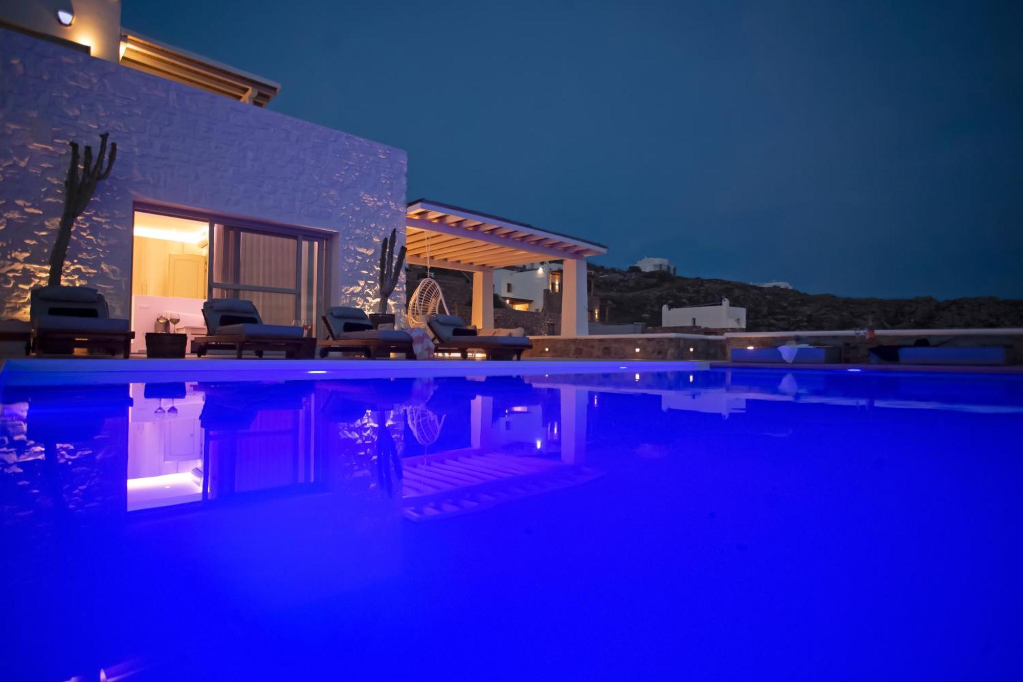 Villa Panamera Mykonos, Private Heaven, Supreme View! Fanari  Dış mekan fotoğraf