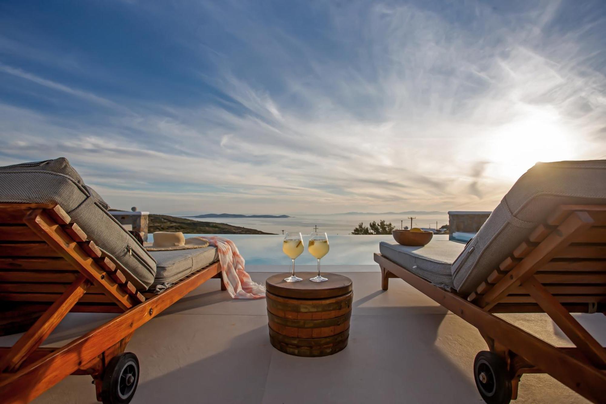 Villa Panamera Mykonos, Private Heaven, Supreme View! Fanari  Dış mekan fotoğraf