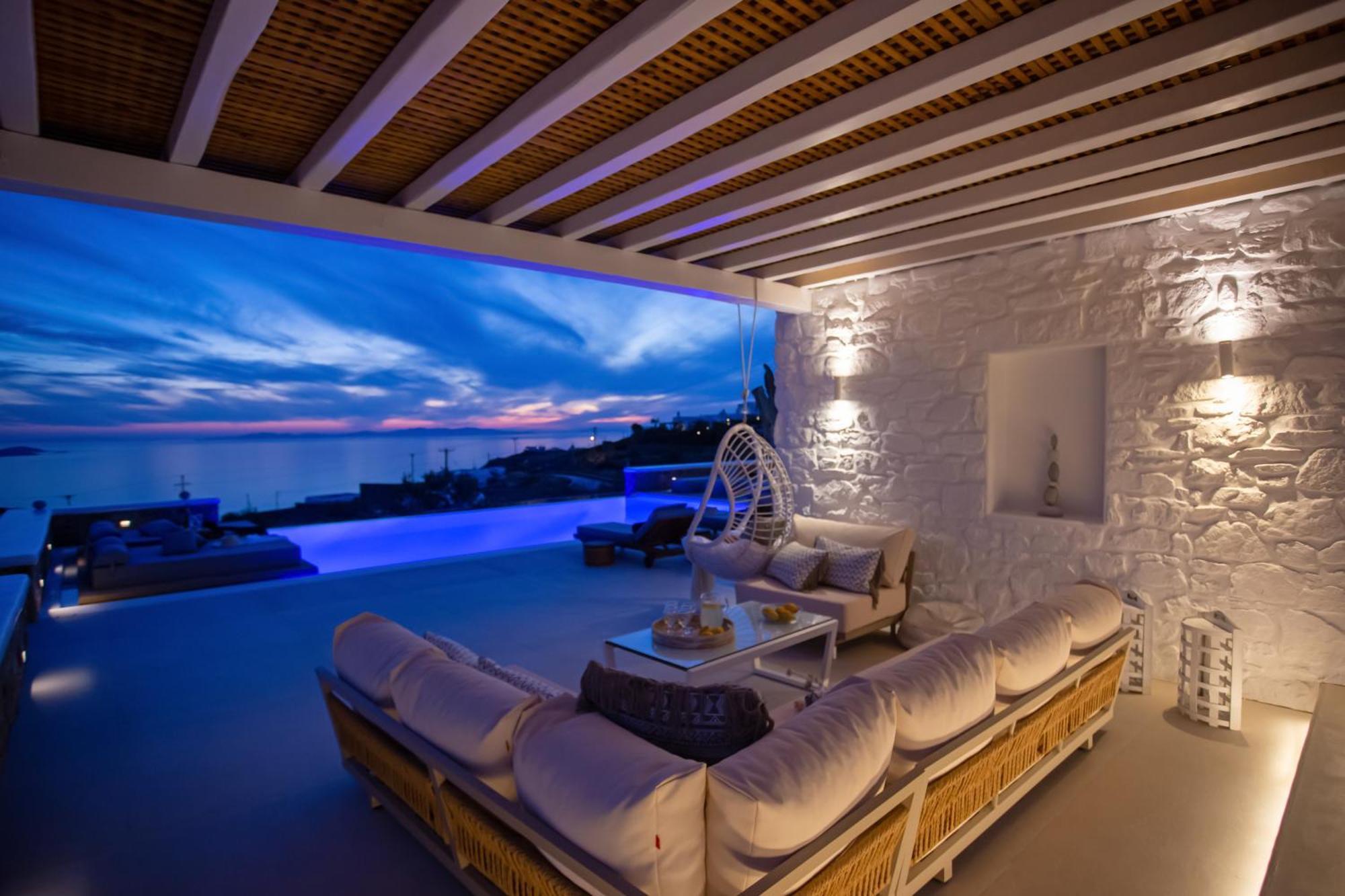 Villa Panamera Mykonos, Private Heaven, Supreme View! Fanari  Dış mekan fotoğraf