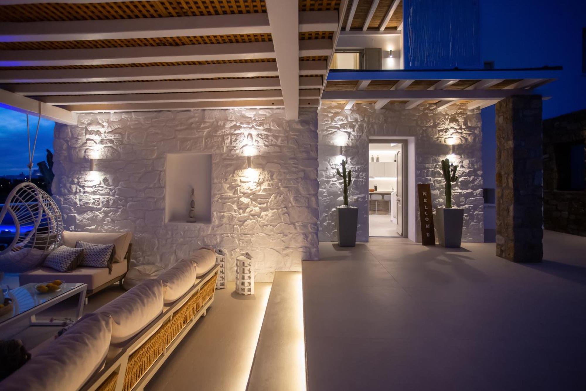 Villa Panamera Mykonos, Private Heaven, Supreme View! Fanari  Dış mekan fotoğraf