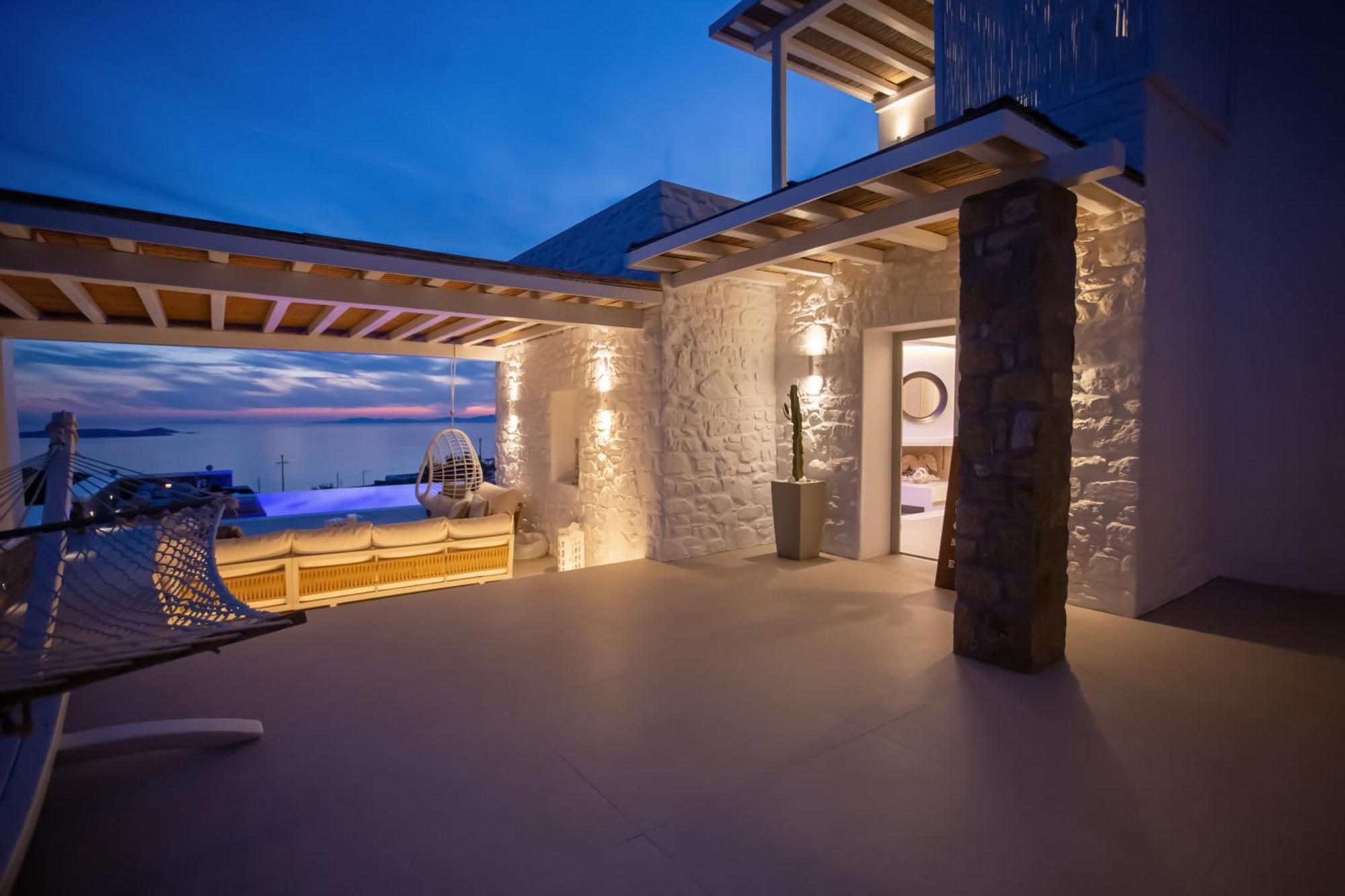 Villa Panamera Mykonos, Private Heaven, Supreme View! Fanari  Dış mekan fotoğraf